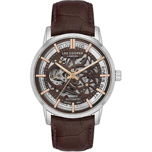 ساعت مردانه چرمی اتوماتیک برند لی کوپر LC08035