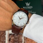 ساعت مردانه چرمی واتسون مدل W 1230G